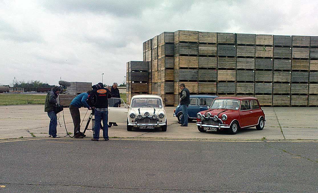 5th Gear filming Bentwaters Suffolk