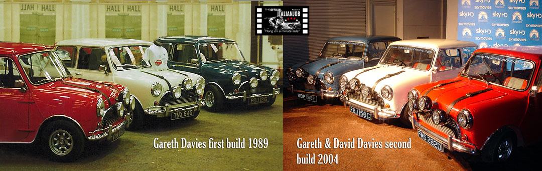 Gareth Davies first build "The Italian Job" & "The Italian Job Minis"