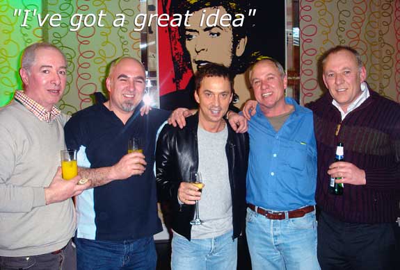 Gareth, David, Bruno, Daryl and Antony Sky Movies 2008