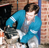 Gareth_working_on_turbo_engine