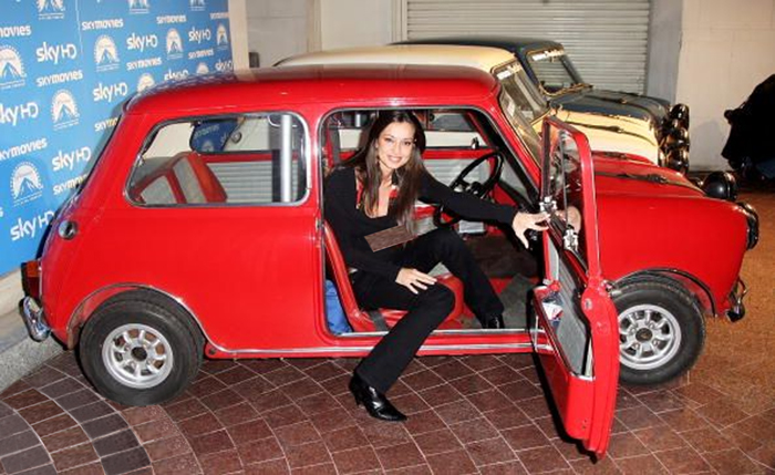 Laura Esposito at the London Premier of the Italian Job Soho Hotel 2008