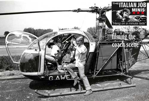 1968 Filming the Coach scene
