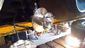 Mini Cooper S brakes