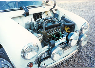 White Mini Cooper S