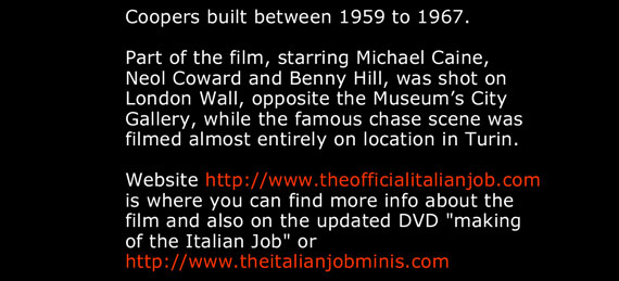 Part of the film, starring Michael Caine,