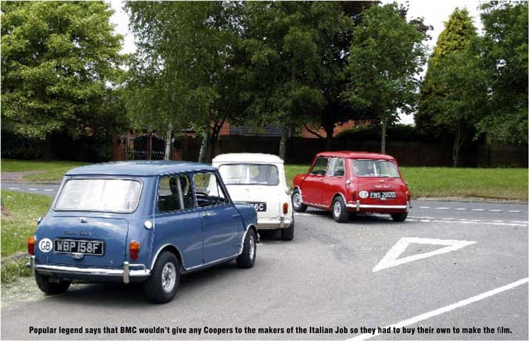 The Mini Coopers