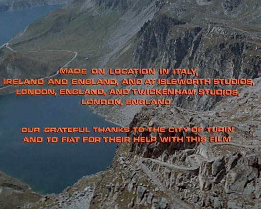 The Italain Job Paramount Pictures 