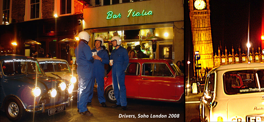 Gareth with brothers in Soho London